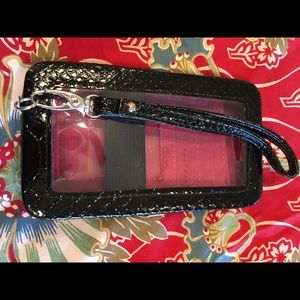 BEACH TIME Phone & Credit Card Case Wristlet